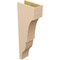 Ekena Millwork 6"W x 12"D x 36"H Thin Asheboro Rough Cedar Woodgrain TimberThane Corbel, Primed Tan CORUR06X12X36ASHRCPR - alternate 4